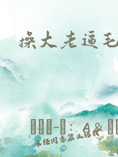 操大老逼毛片