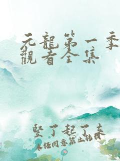 元龙第一季在线观看全集