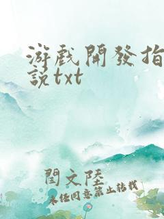 游戏开发指南小说txt
