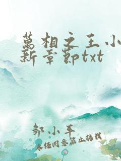 万相之王小说最新章节txt