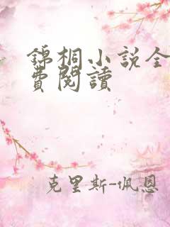 锦桐小说全文免费阅读
