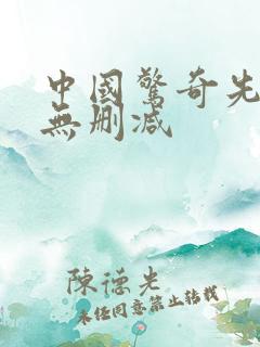 中国惊奇先生 无删减