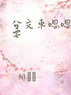 公交车嗯嗯嗯不要
