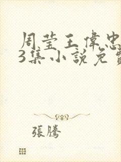周莹王伟忠603集小说免费阅读