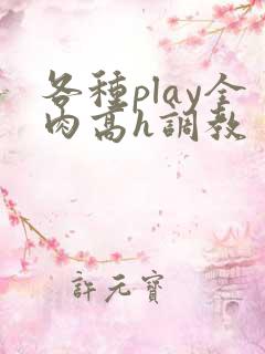 各种play全肉高h调教