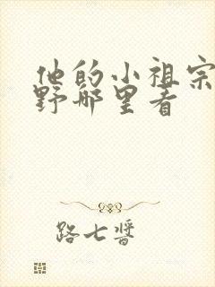 他的小祖宗甜又野哪里看