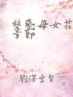 双飞母女花小说章节