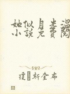 她似月光温柔时小说免费阅读