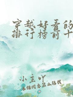穿越好看的小说排行榜前十名