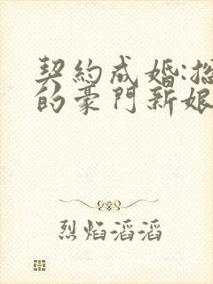 契约成婚:总裁的豪门新娘