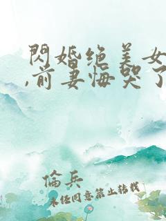 闪婚绝美女总裁,前妻悔哭了