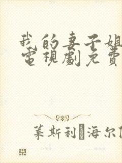 我的妻子姐姐3电视剧免费观看全集下载