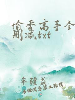 偷香高手全文无删减txt