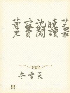 萧寂沈晓芝全文免费阅读最新章节