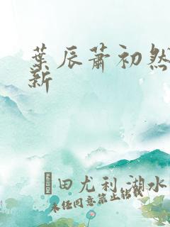 叶辰萧初然有更新