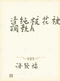 清纯校花被地狱调教h
