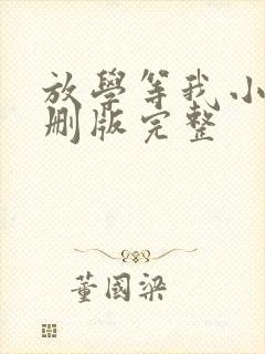 放学等我小说未删版完整