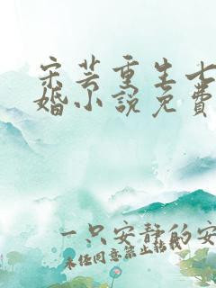 宋芸重生七零军婚小说免费阅读全文