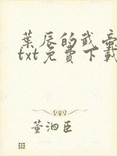 叶辰的武帝仙尊txt免费下载