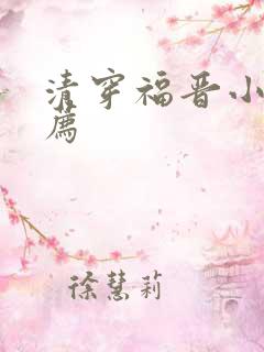 清穿福晋小说推荐