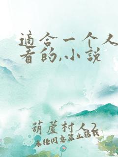 适合一个人偷偷看的,小说