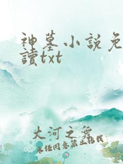 神墓小说免费阅读txt