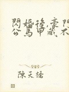 闪婚后,豪门老公马甲藏不住