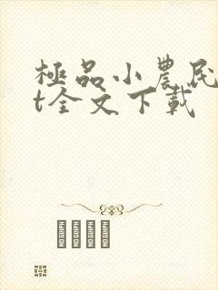 极品小农民txt全文下载