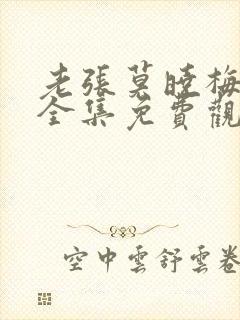 老张莫晓梅小说全集免费观看