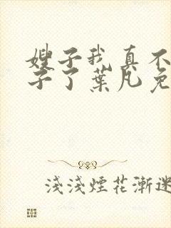 嫂子我真不是傻子了叶凡免费阅读全文