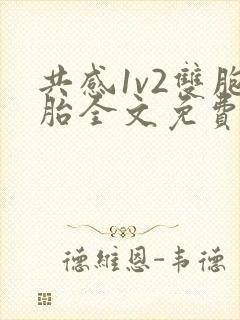 共感1v2双胞胎全文免费阅读