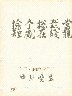 捡个总裁当老公短剧在线观看