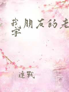 我朋友的老婆中字