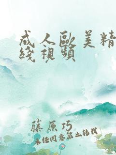 成人欧美精品在线视频