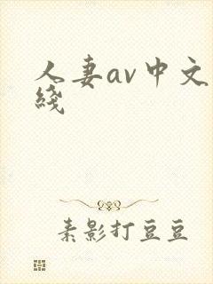 人妻av中文在线