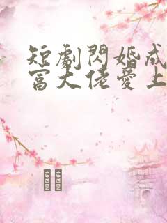 短剧闪婚成宠首富大佬爱上我第11集