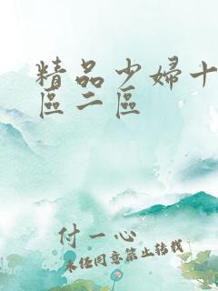 精品少妇十八一区二区