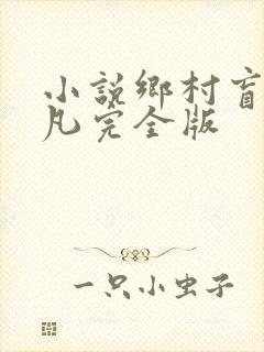小说乡村盲医王凡完全版