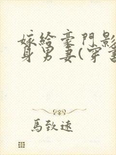 嫁给豪门影帝替身男妻(穿书)小说