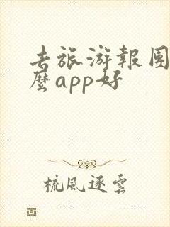 去旅游报团用什么app好