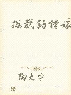 总裁的错嫁甜妻