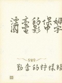 漂亮的保姆3韩国电影中字
