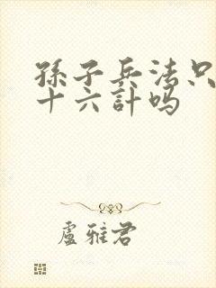 孙子兵法只有三十六计吗