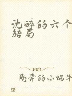 沈醉的六个老婆结局