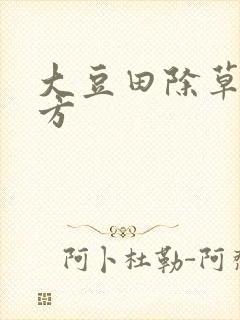 大豆田除草剂配方