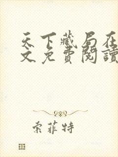 天下藏局在线全文免费阅读
