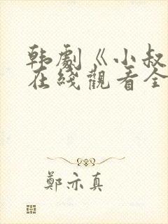 韩剧《小叔子》在线观看全集