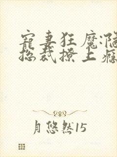 宠妻狂魔:隐婚总裁撩上瘾 五