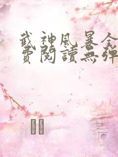 武神风暴全文免费阅读无弹窗笔趣阁