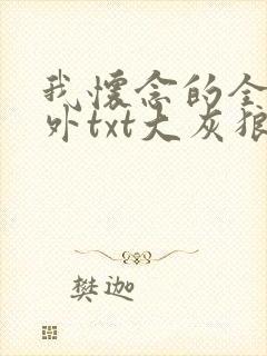 我怀念的全文番外txt大灰狼